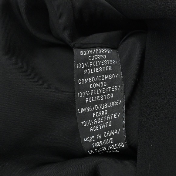 JILL STUART Two Tone Side Wrap Mini Dress Size 0 Black Green Cocktail Party Luxe - Picture 9 of 13